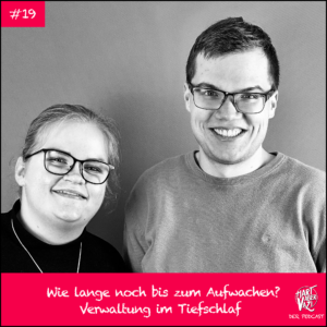 Auf dem Cover zu sehen ist ein Foto von mir und Martin.